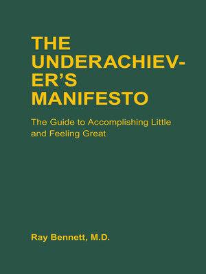 cover image of The Underachiever's Manifesto